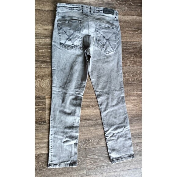 Kenneth Cole Reaction Jeans Men's Size 28/30 Slim Gray Rinse - Picture 5 of 10